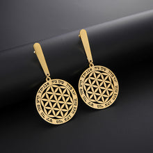 Load image into Gallery viewer, Flower of Life Earrings
