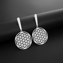 Load image into Gallery viewer, Flower of Life Earrings
